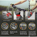 Pikkukuva 2 / 5: Polkupyörän kahvat, pyörän ohjaustangon kahvat, MTB-kahvat, ergonomiset kahvat, pyörän polkupyörän ohjaustangon kahvat, 22 mm:n liukueste kahvat pyörille-B