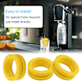 Miniatyrbilde 6 av 6: 3 stk. Pakninger for Duo, Art Sparkling Water Machine, Erstatningspackning for Fyllingsadapter, Tetnings-O-ringer (3 stk.)