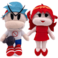 Pikkukuva 1 / 3: Friday Night Funkin -pehmolelut Spooky Slid ja Pump Plushies Boyfriend Girlfrien