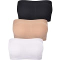 Miniatyrbild 1 av 4: Kvinnor Bandeau BH Vadderad Strapless Bralette BH Sömlös Bandeau Tubtopp BH
