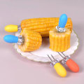Miniatyrbilde 3 av 5: Maisspydder BBQ Maiskolbe Spydder Rustfritt Stål Kjøkken Fruktgafler