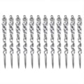 Miniatyrbilde 1 av 5: Juletrær Hengende Ornamenter 12PCS 13cm Simulering Falsk Istapepynt