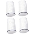 Miniatyrbilde 1 av 5: 4 stk Skopose Mesh Tørkenett Vask Toalettsak Pose Sokker BH Mesh Sikker Vaskpose Hvit Sylinder Vaskpose Polyester