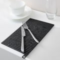 Miniatyrbilde 2 av 4: 2 stk dreneringsmatter, matter, plassmatter, varmematter, svart