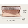 Miniatyrbillede 5 af 5: Ægte læder dame crossbody taske. Egnet til mobiltelefoner op til 7\"