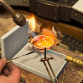 Miniatyrbilde 4 av 5: 2 stk bikakestruktur keramiske loddeplater lodding for smelting støping gullverktøy smykker lodding gullsmed tredje hånd