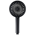 Miniatyrbillede 1 af 5: Massageshowerhoved, 5 spraytilstande universel massageshowerhoved, indeholder ikke vandslange, sort