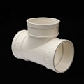 Pikkukuva 4 / 5: 75mm 3-tie(90) pyöreä jaettu kanavaliitin Xddryer Vent Teewhite Abs-muovi