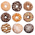 Miniatyrbillede 4 af 5: 2 stk. Donutform DIY kagebrød bageforme wienerbrød desserter skæremaskine cupcake