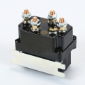 Miniatyrbilde 3 av 5: Vinsj Solenoid Relé, 12V Vinsj Relé Magnetisk Bryter Enkel å Installere 250A Relé for ATV