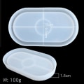 Miniatyrbillede 2 af 5: Skål Resin Form Silikonefremstilling Epoxy Form Ler Coaster Epoxy Resin Form