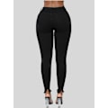Miniatyrbillede 2 af 5: Kvinde Skinny Ankle Jeans  sort