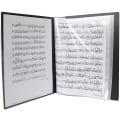 Miniatyrbild 3 av 5: Musikarkivmapp i plast för dokument, A4-storlek, 40 fickor