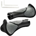 Pikkukuva 1 / 5: Polkupyörän kahvat, pyörän ohjaustangon kahvat, MTB-kahvat, ergonomiset kahvat, pyörän polkupyörän ohjaustangon kahvat, 22 mm:n liukueste kahvat pyörille-B