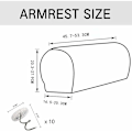 Miniatyrbild 4 av 5: 2 st soffa armstödsskydd överdrag armstödsskydd