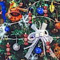 Miniatyrbillede 5 af 5: Julekonfektpynt, 6 stk. Juletræskonfekt Hængende Dekorationer Glitter Sukkerstang Pynt Søde Formet Kugler Hængende Vedhæng til Jul
