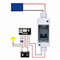 Miniatyrbild 2 av 8: DC 40A Avbrottsbrytare Transparent Skyddande Kåpa Miniatyrkretsbrytare med IP65 Distributionsbox 1000V