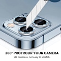 Miniatyrbild 3 av 4: För IPhone 13 Diamond Metal Camera Protector för IPhone 13 Camera Protector