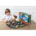 Miniatyrbillede 3 af 5: Julekalender 2024, 24 Dages Nedtælling Kalender Legetøj med Monstertruck Legetøj, Julegave, Julefester, Julekalender