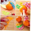 Miniatyrbilde 5 av 5: 1 stk appelsinskallere, plast sitrus sitronskallere, grapefrukt hurtigoppnere