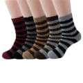 Miniatyrbild 1 av 5: Herr Fuzzy Socks, Varmt Vinter Fluffigt Mysigt Toffel Fleece Strumpor för Män