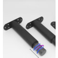 Miniatyrbilde 4 av 5: Justerbare og innfellbare sengesokler - Robuste sengerammer i metall - Egnet for skap, sovesofaer og reservedeler - 18 cm-33 cm