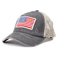 Miniatyrbild 1 av 3: Fish Flag Mesh Ball Cap-High Crown