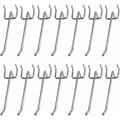 Förvaringskrok 40 st Pegboard-krok, Pegboard-sortiment, Pegboard-dörrkrokar, P