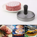 Miniatyrbillede 4 af 5: Burgerpresse med 120 vokspapirer i fødevarekvalitet rustfrit stål