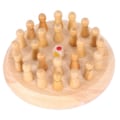 Miniatyrbilde 2 av 3: 1 sett familiebrettspill i tre, 17*17*2CM