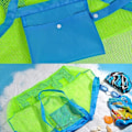 Miniatyrbilde 3 av 5: Mesh-veske for sandleker Strandveske Mesh-oppbevaringsveske (størrelse 1, 45×45cm)