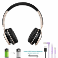 Pikkukuva 5 / 5: Bluetooth-kuulokkeet, taitettavat stereolangattomat Bluetooth-kuulokkeet korvan yli