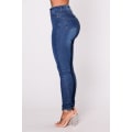 Miniatyrbilde 2 av 4: Kvinners Plus Size Sculpting Slim Fit Skinny Leg Pull on Jean (XL)