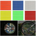 Miniatyrbillede 1 af 5: 72 stk. 6 farver eger reflekser cykel reflekser eger reflekser specielle rør eger reflektor reflekterende monteringsklemme