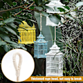 Miniatyrbild 2 av 5: 6-pack Macrame växt hängare inomhus hängande planter för växter hållare, olika storlek för Boho heminredning, Elfenben