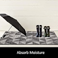 Miniatyrbilde 3 av 5: Innendørs sklisikker dørmatte 50 * 80cm Myk dørmatte Maskinvaskbar