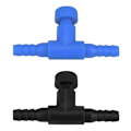 Miniatyrbillede 2 af 3: Akvarieluftreguleringsventiler til 0,4 cm ID-slang til luftledning, envejs plastluftstrømsregulatorer, justerbar blå (pakke med 10) 37 mm
