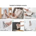 Miniatyrbillede 3 af 5: 6 stk. Multifunktionel Mikrofiber Rengøringsklud til Badeværelse Hjem Køkken Kontor
