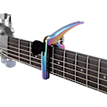 Miniatyrbilde 5 av 5: 3-i-1 gitar capo for akustiske og elektriske gitarer (med plekterholder og 4 plekter)