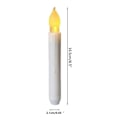 Pikkukuva 2 / 5: 12 kpl LED-liekinheitä, lepattavat liekit kelluvat kynttilät,