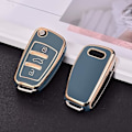 Miniatyrbillede 3 af 5: Audi Bil Nøgle Cover Skal Silikone TPU Cover kompatibel A1 A3 A4 A6 Q3 Q5 Q7 S3 R8