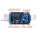 Miniatyrbild 2 av 5: 6-30V Justerbar Relä Timer Cykel Modul Switch Trigger Fördröjningskrets Kort