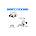 Miniatyrbild 5 av 5: Labb hiss bord i rostfritt stål Labb lyftplattform Justerbar Labb hiss 45-