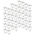 Miniatyrbillede 1 af 5: Alloy OT Spænde 40 Sæt til DIY Smykkefremstilling Tilbehør Armbånd og Halskæder