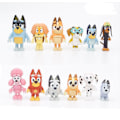 Miniatyrbillede 1 af 4: Cartoon Animation Bluey Legetøj Modelfigurer Børns Legetøj