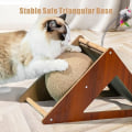 Miniatyrbilde 3 av 5: Kattenskrapeball i naturmateriale, skrapebrett for innendørskatter og kattunger, interaktivt katteskrapeball med ball, katteskrapeball i papp