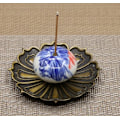 Miniatyrbillede 1 af 5: 2 stk. Røgelsesbrænder Lotus Røgelsesholder Røgelsesbakke til Røgelsespinde