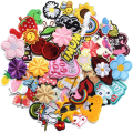 Miniatyrbillede 1 af 4: 60 stk. patches DIY-tilbehør, søde syapplikationer til jakker, hatte, ryg