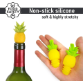 Miniatyrbild 3 av 5: 4-pack vinpropp rolig ananasform vinflaska propp kök bar keps verktyg gåva köksgadget