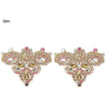 Miniatyrbilde 2 av 5: 2 stk Rhinestone Crystal Applique DIY Sy på Faux Pearl Patch for